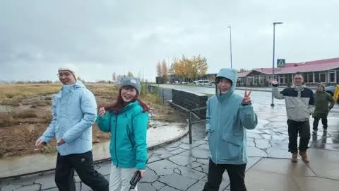 进入间歇泉