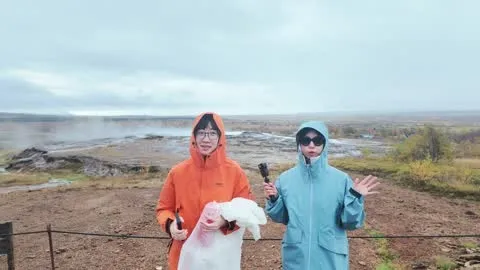 模仿间歇泉：咕噜咕噜