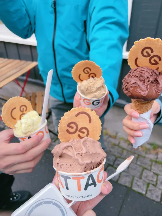 一起吃 gelato