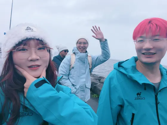 探头打招呼